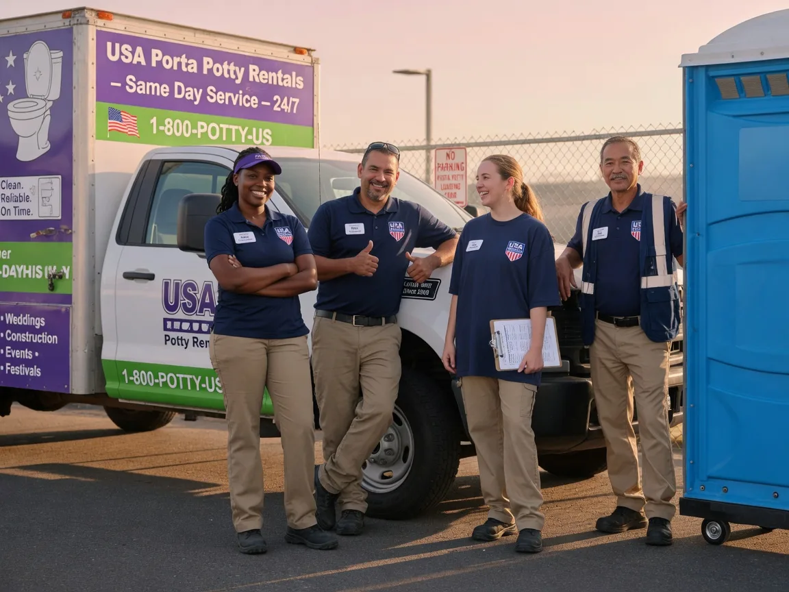 Porta Potty Rental company in Tuscarora, PA
